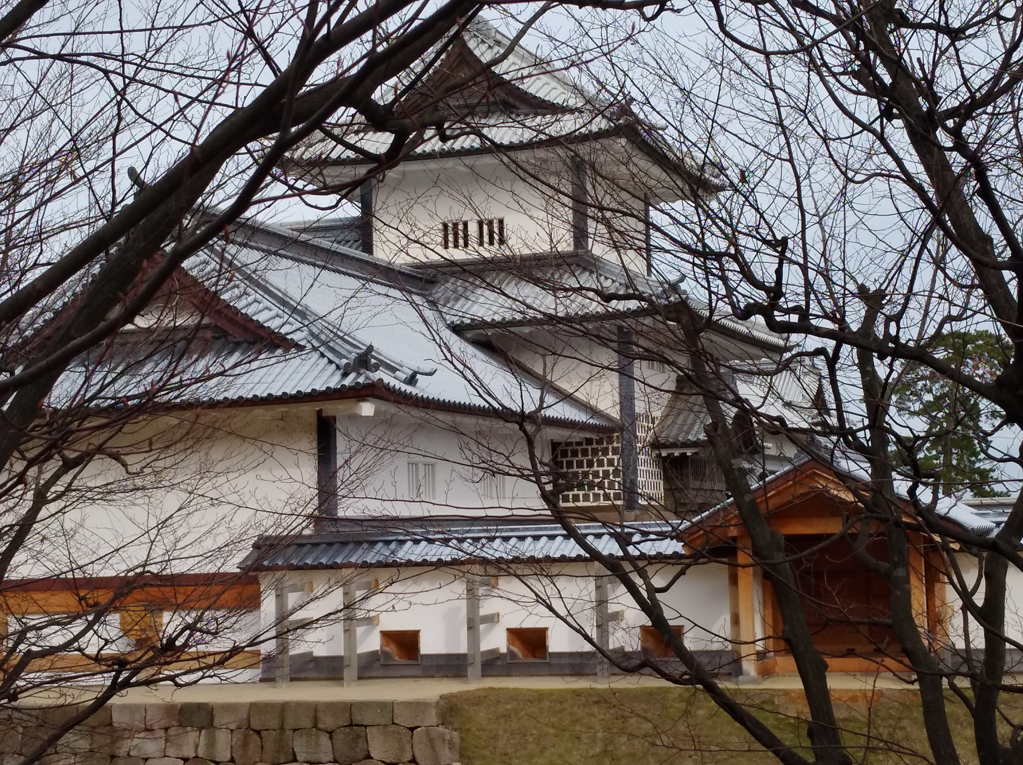 Le chateau de Kanazawa 